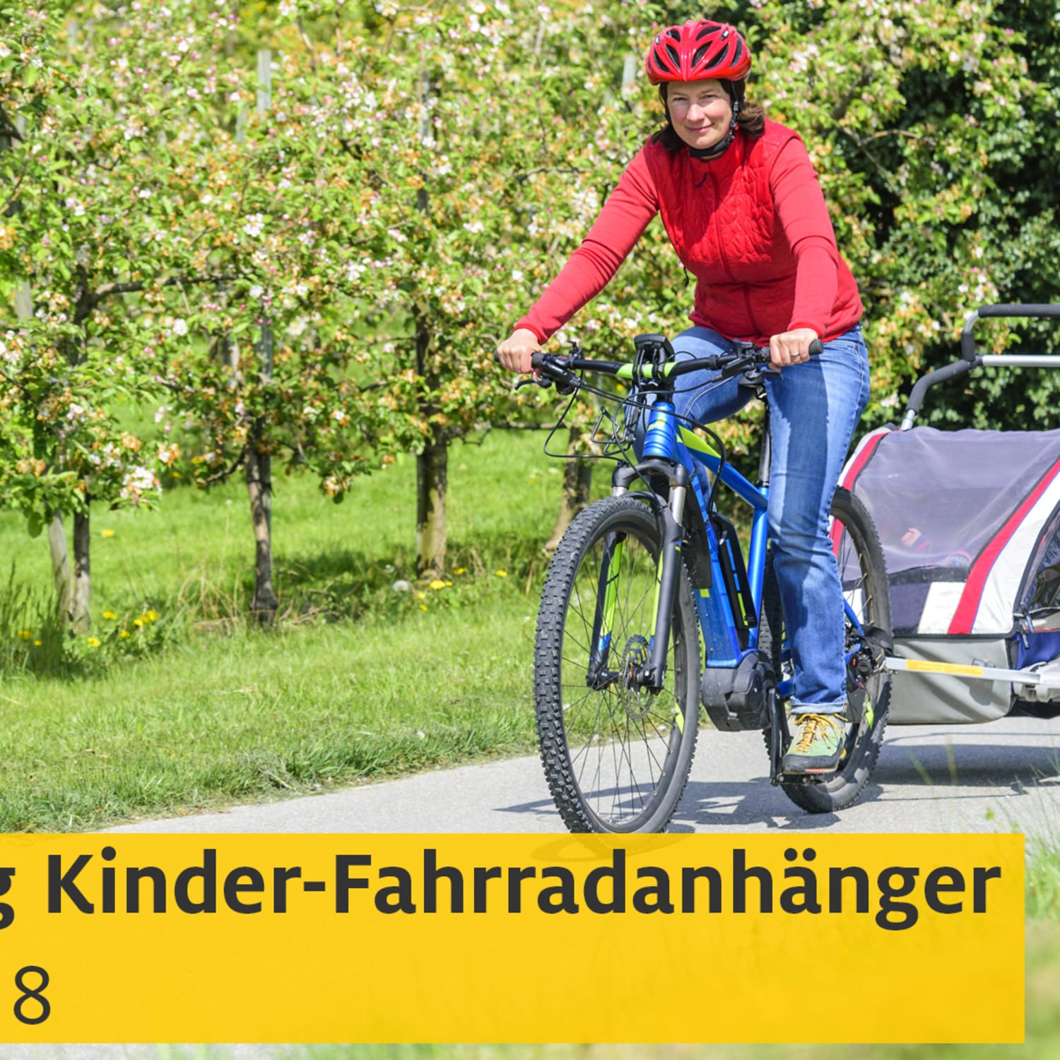 Nicht jedes Fahrrad ist für Anhänger ADAC